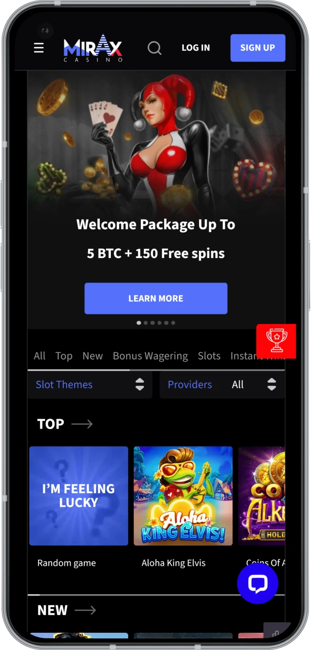 Mirax Casino is a great website to play Chicken Road.