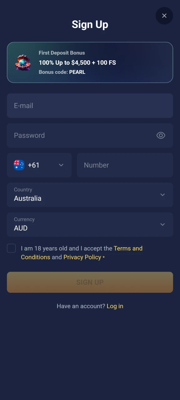 Sign up at Joo Casino to play Chicken Road.
