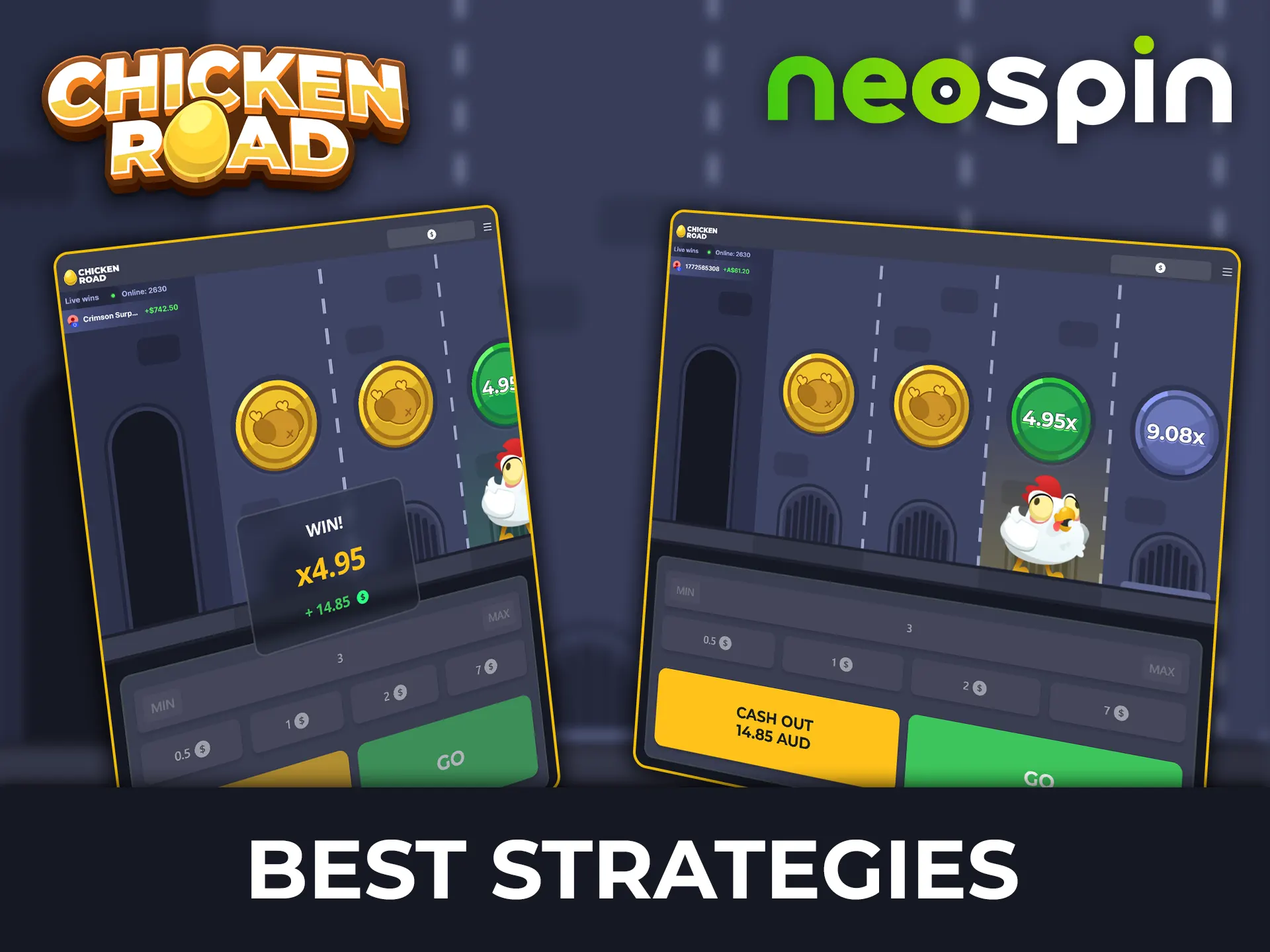 Master professional betting strategies for Chicken Road at Neospin.