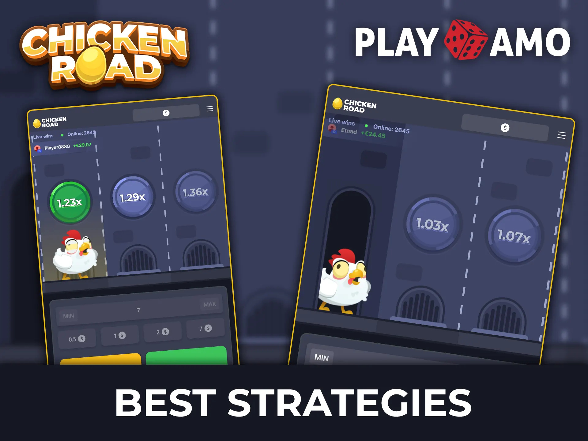 Check out these tips for playing Chicken Road at Playamo.