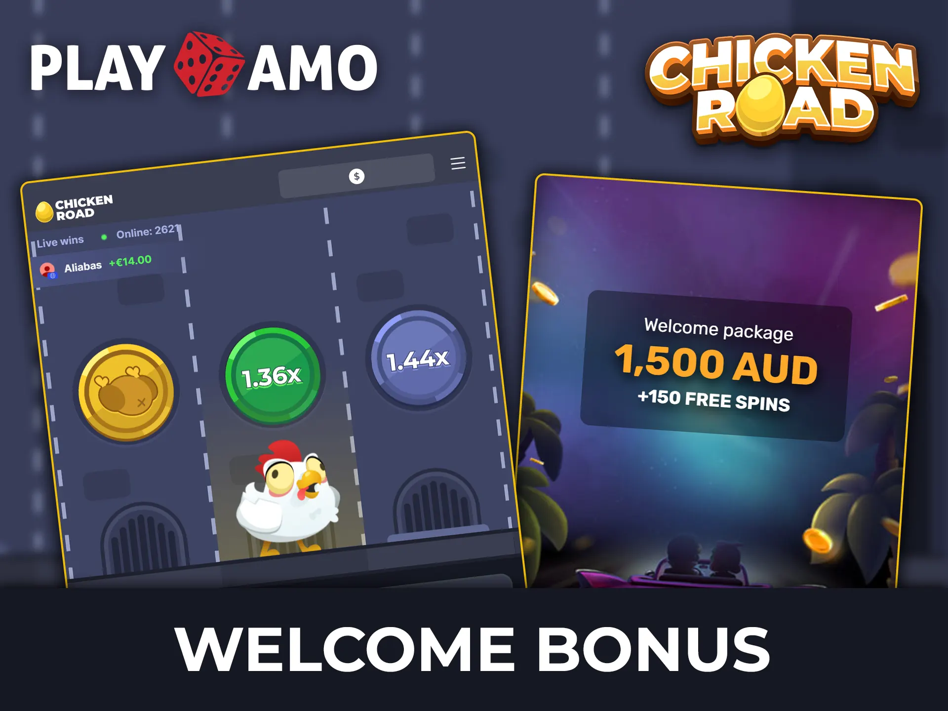 Find out how to claim your Playamo sign-up bonus for your gaming sessions on Chicken Road.