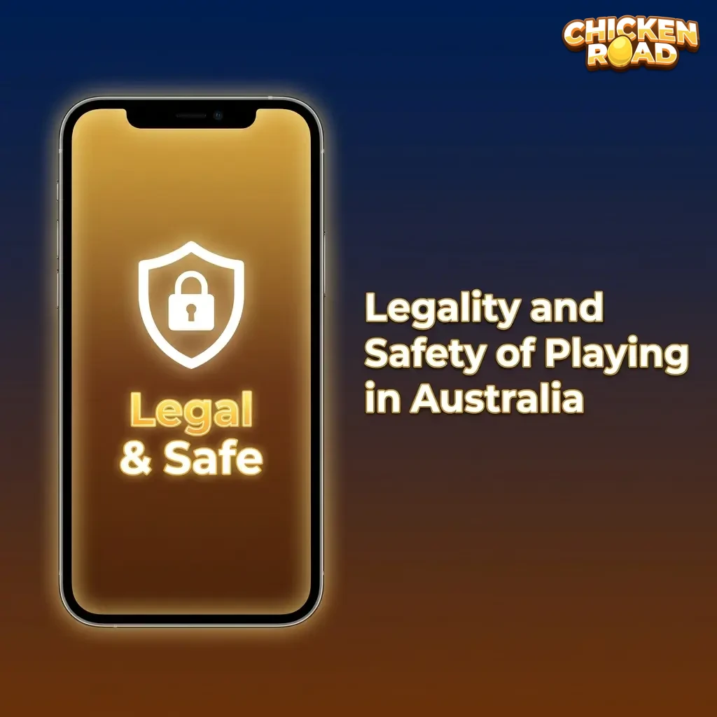 Safety and legality of playing the Chicken Road casino game in Australia, featuring SSL encryption and fair RTP.