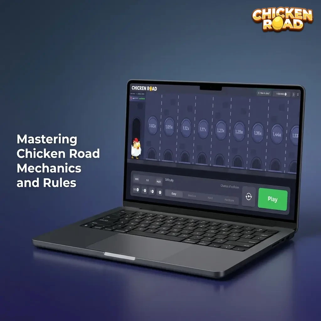 Chicken Road game mechanics: navigating a hazardous path to avoid traps, increase multipliers, and cash out early.