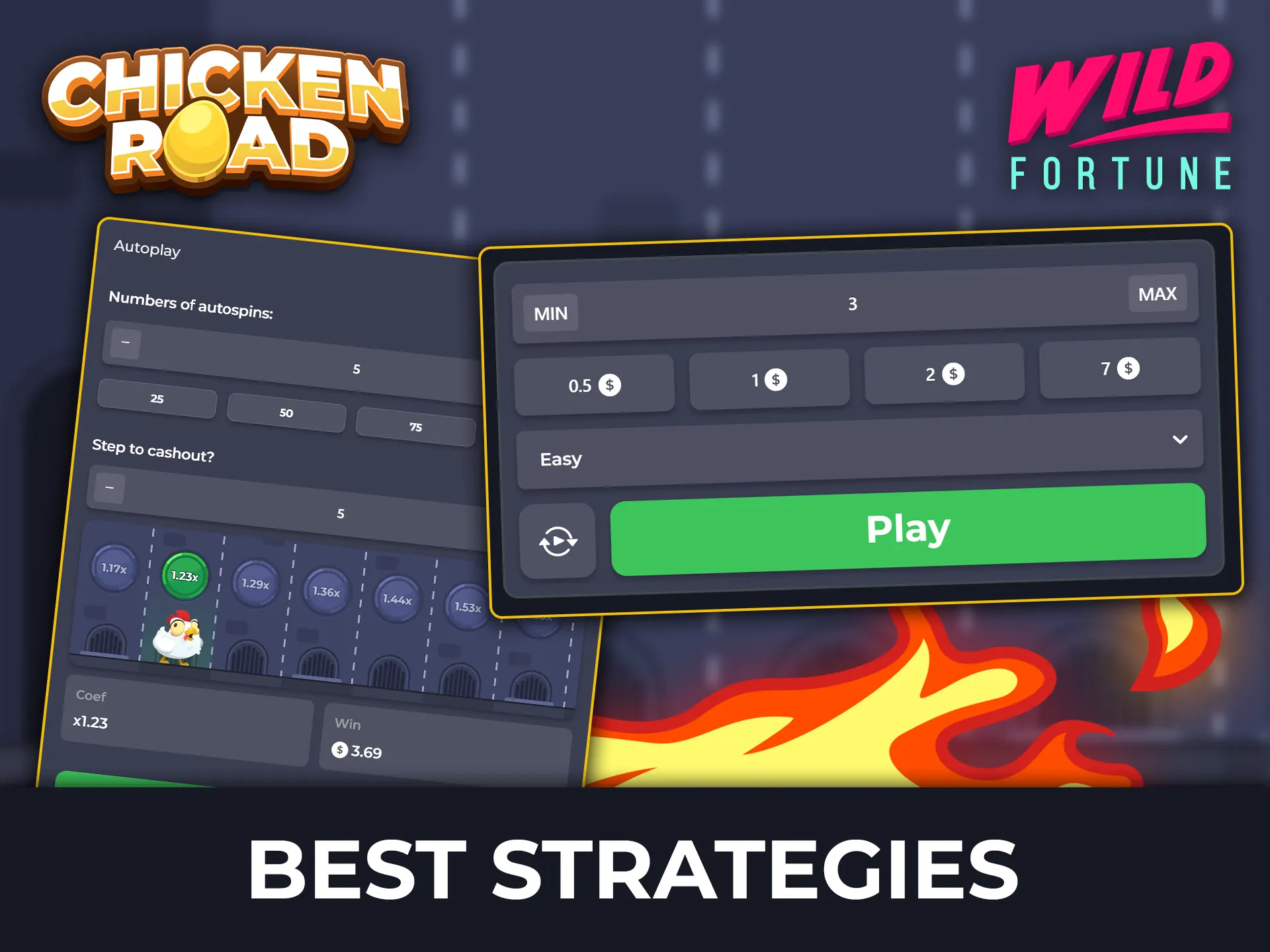 Review tactical betting strategies for Chicken Road at Wild Fortune.
